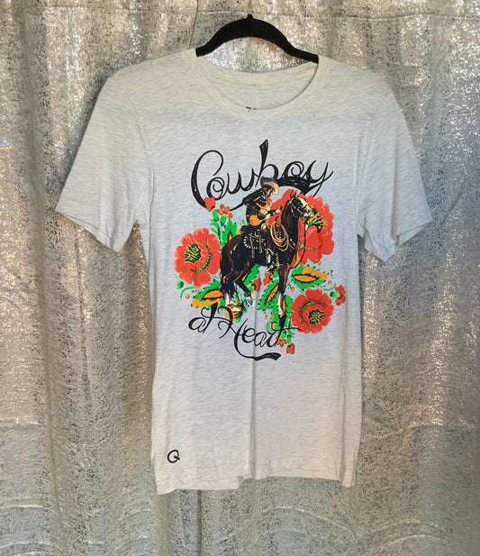 Cowboy at Heart ~ Rodeo Quincy tee
